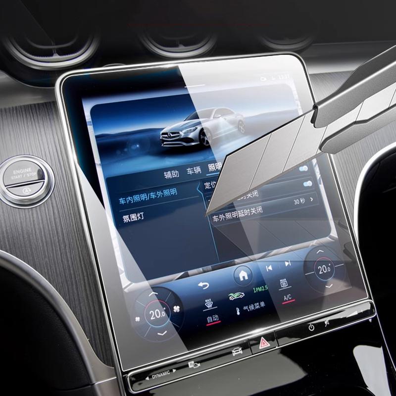 For Mercedes Benz GLC X254 2022 2023 2024 2025 LCD Screen Film Center Navigation Screen Tempered Glasses Protector Accessories
