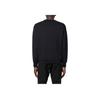 Emporio Armani Ss22 Solid Color Logo Print Crew Neck Long Sleeve Sweatshirt Men Sweatshirt Navy-Blue 6L1M82-1JHSZ-0920