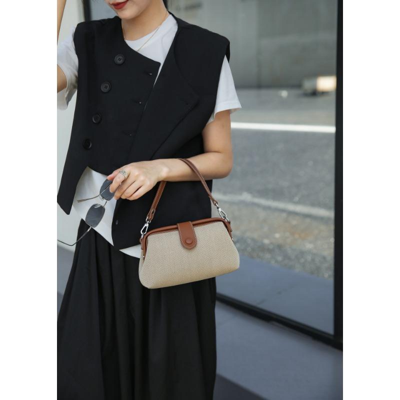 

Летняя женская сумка Trend Fashion Hand Bill Shoulder Crossbody Bag коричневый