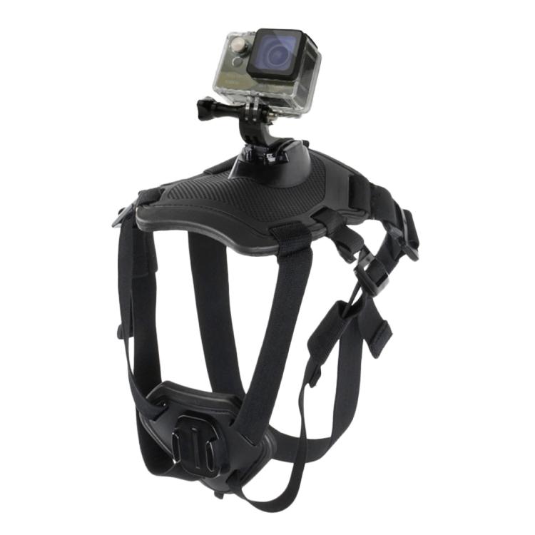Fabrik Suptig Kamera-Gurt Hund Jagd Geschirr Verstellbarer Brustgurt Riemen Halterung für Haustier Hund für GoPro Action Aufnahme