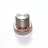 Universeller M12x1.25 Sensorstecker Abgasrohr O2 Sauerstoffsensor Distanzstück Stopfen Mit Dichtung