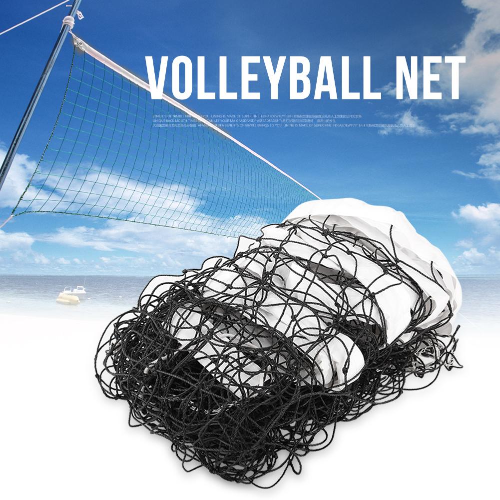 Rete da Pallavolo Standard con Borsa per Giochi da Spiaggia e Partite Indoor