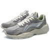 New LiNing Shock Absorbers Slip Resistant Abrasion Resistant Low Top Running Shoes Unisex Gray AGCR165-3