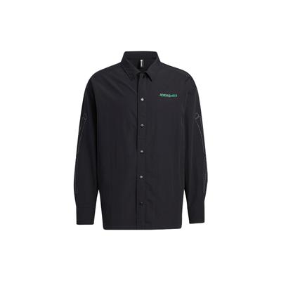 adidas NEO x Sesamstraße x JF Co-Branded Bedruckte Einreihige Langarmjacke Unisex-Jacke Schwarz HR8264