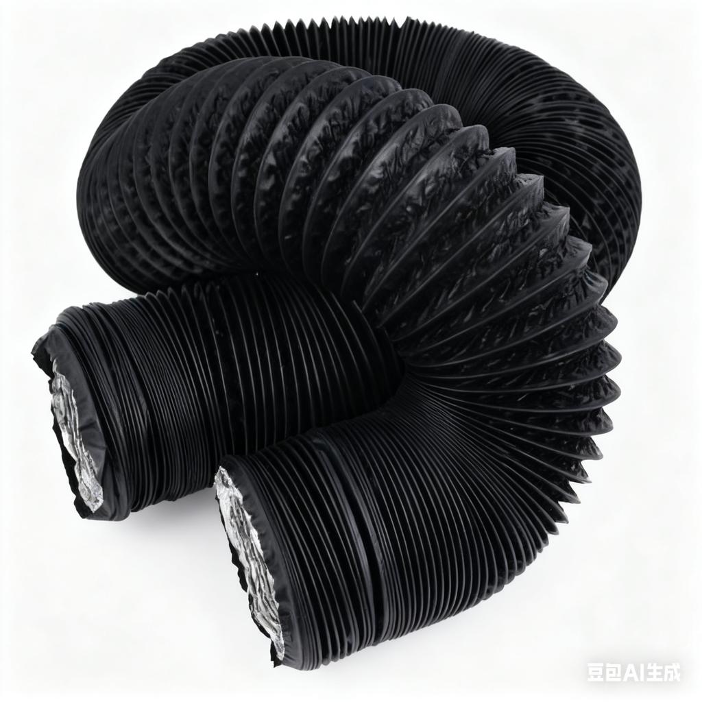Industrial Aluminum Foil Duct Adjustable Telescopic Flexible Air Duct Hose for Fresh Air Ventilation