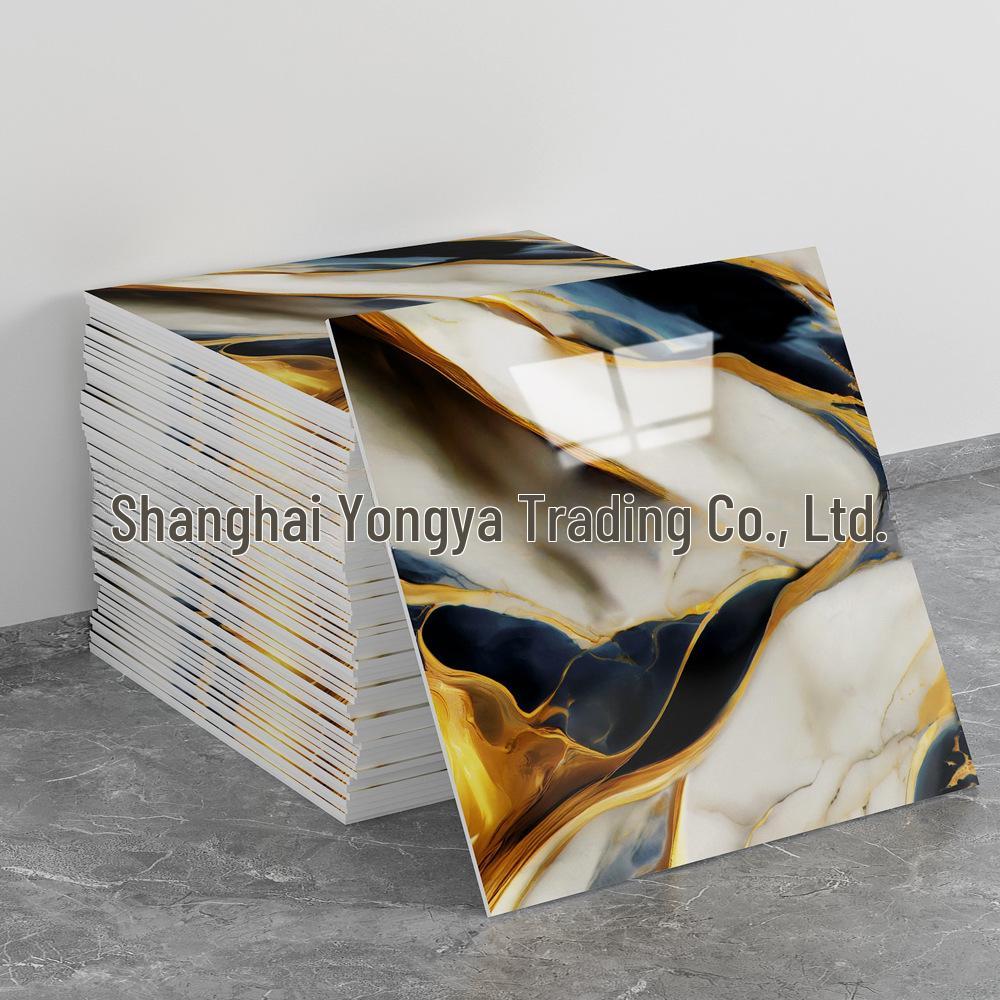 Fliesenimitat 3D Wandaufkleber: Selbstklebende Aluminium-Kunststoff-Paneele für Badezimmer- und Küchenrenovierung.