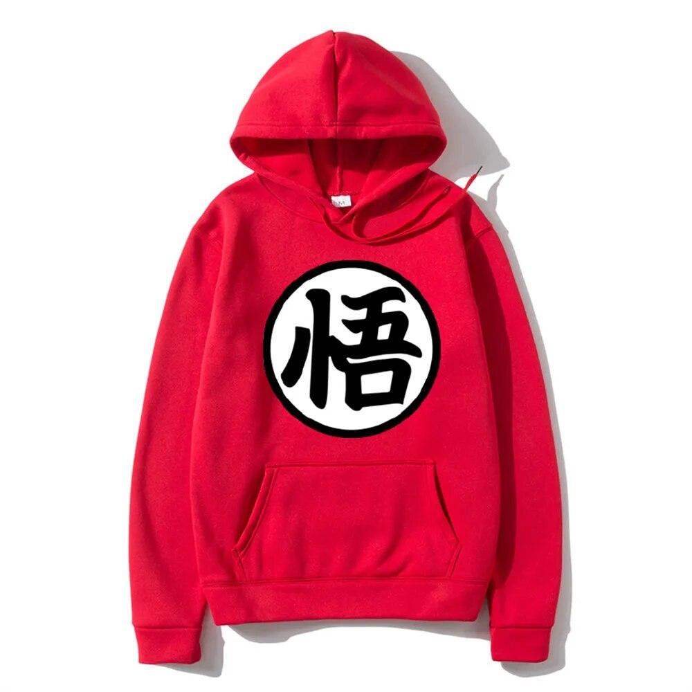 Νεότερο ιαπωνικό Anime Hoodie Cosplay Saiyan Son Harajuku Goku Φούτερ με κουκούλα στο δρόμο Casual Hoodies Unisex/Γυναικεία ρούχα
