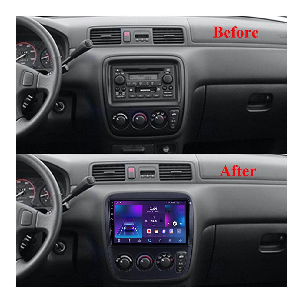Android Carplay Car Radio For Honda CR-V 1995-2001 Multimedia Player Head Unit Stereo GPS Navigation BT WIFI 4+64GB