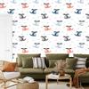 Wallpaper Cute Helicopters from the Clouds for Living Room and Bedroom 50x1000