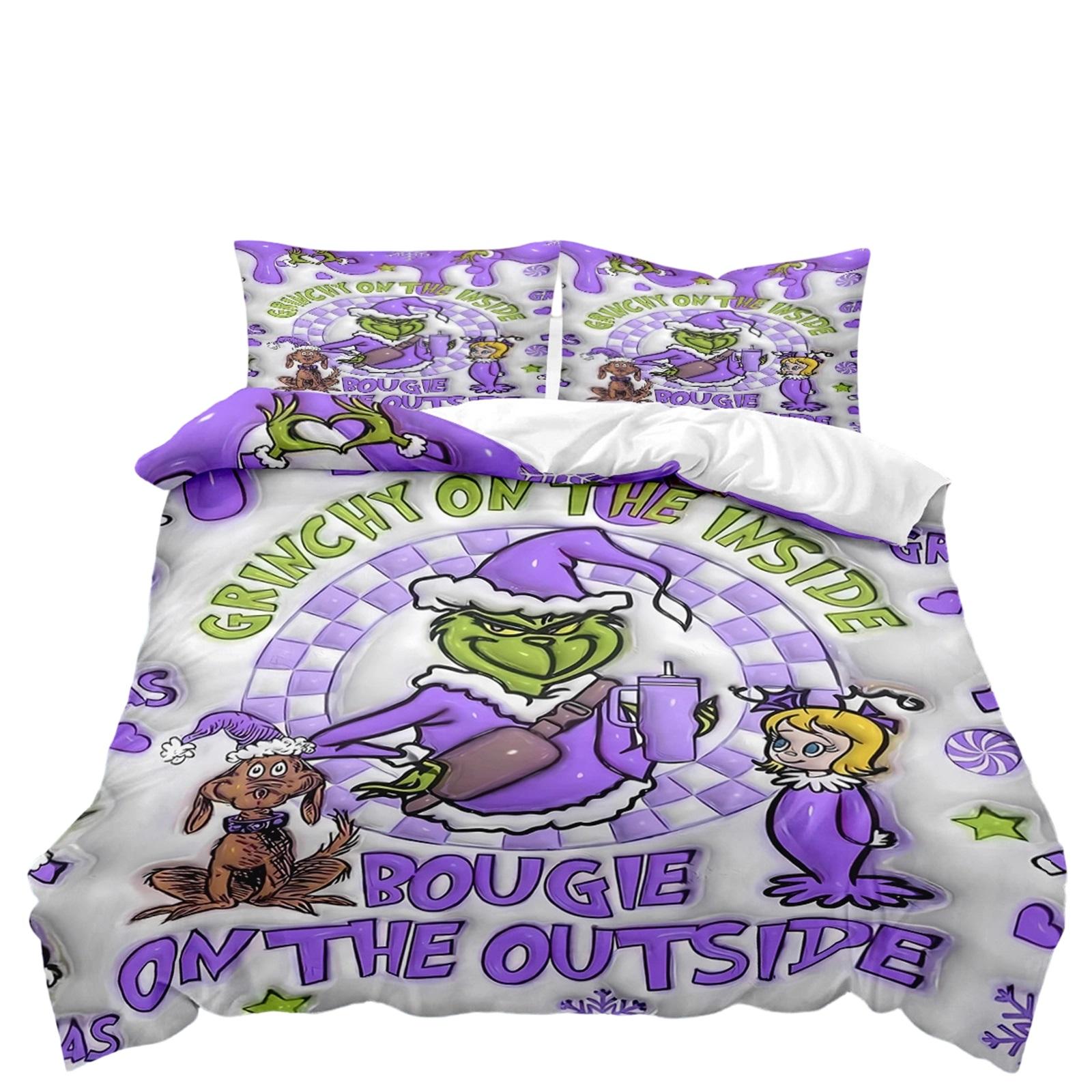 

Three Piece Bedding Set Bedroom Decoration One Size