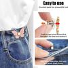 Women's Adjustable Butterfly Brooch Waist Clip Collar Pin Slimming Effect for Party Office and Street Style