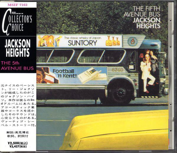 

CD JACKSON HEIGHTS - The Fifth Avenue Bus MSIF7163,REP436 MSI, Repertoire 1993 Japan Rock