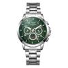 Casual Fashion Steel Belt Calendar Men'S Quartz Watch