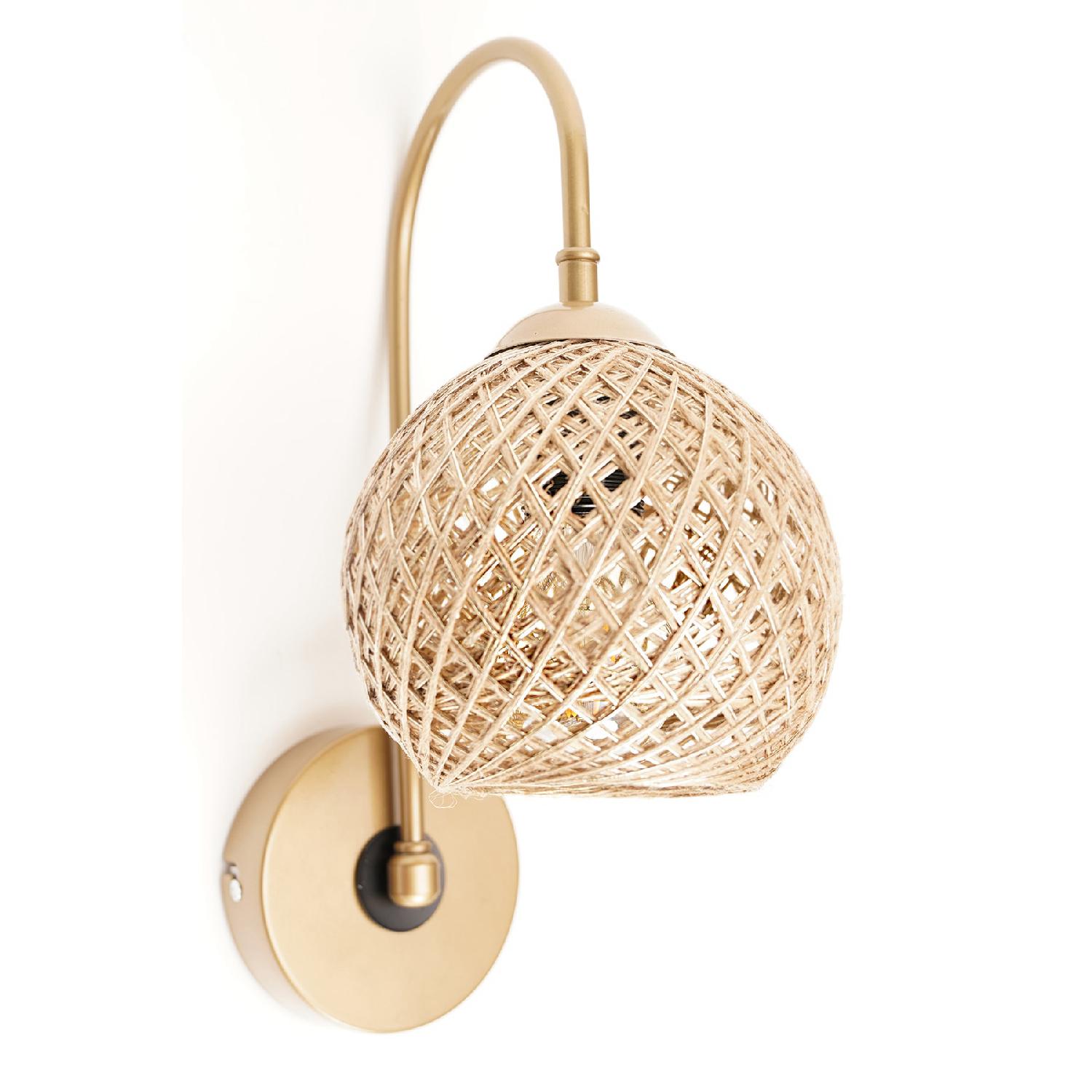 

New Delabro Applique Gold - Джутовый Экрю