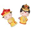 Chinese Emperor Chinese Emperor Empress Figurine Chinese Style Resin Queen Ornament  Girls