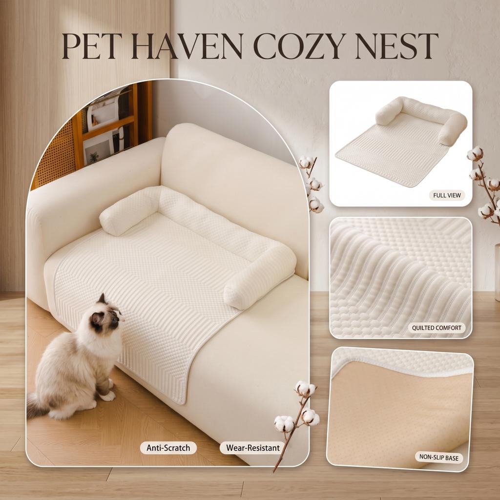 Summer Bed with Non- Scratch Cushion for Indoor