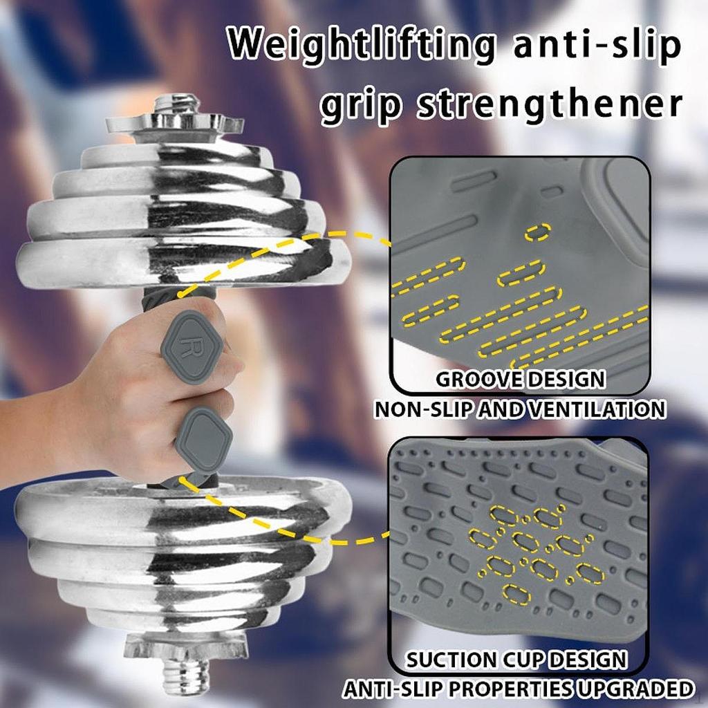 2 kusy Gripy pro vzpírání Podložky na činku Ochrana rukou Tělocvična pro cvičení