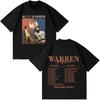 2026 Unisex Fashion Loose Retro Short‑sleeve T‑shirt Peripheral for Alex Warren Tour Concert Fan Gift T-shirt