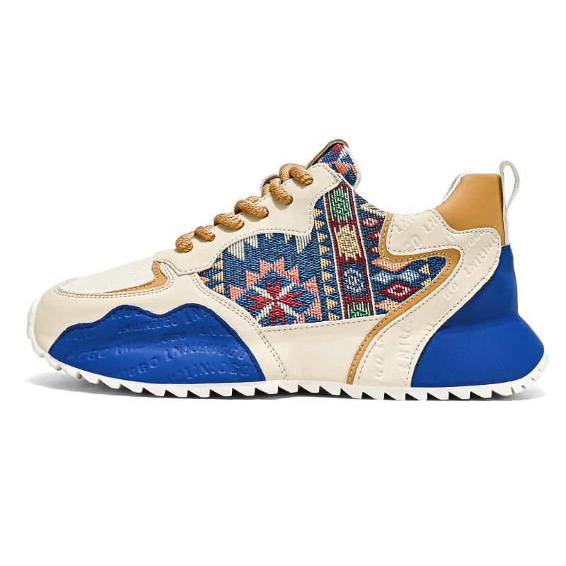 

New Men s Sneakers Skateboard Shoes Outdoor Casual Running Shoes for Men Lace-up Platform Tenis Shoes Zapatillas Hombre 39