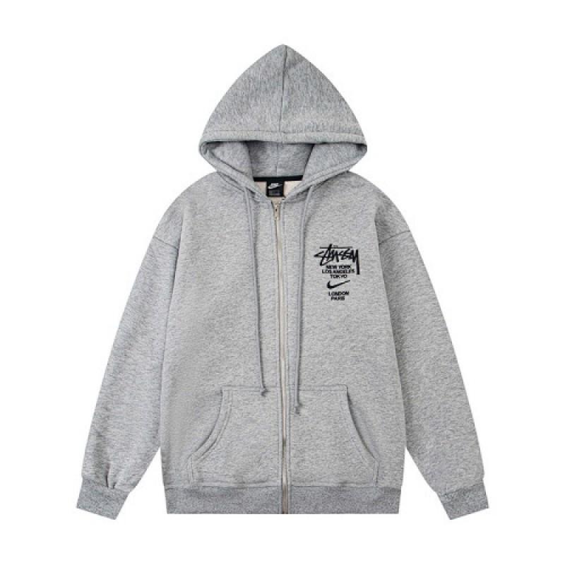 Stu American Style 2026 Collection Waffle Knit Long Sleeve Tee Oversized Washed Raglan Men