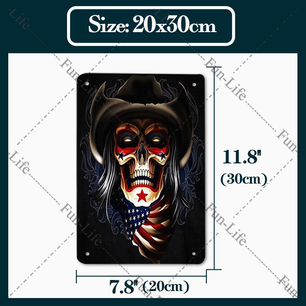 Easter Plaque Metal Tin Signs Shabby Chic Painting Poster Skeleton Vintage Wall Art Sticker Pub Bar Home Casino Decor 20x30 cm