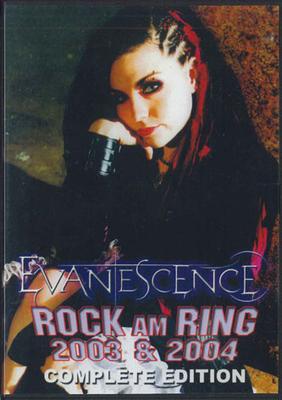 DVD EVANESCENCE - Rock Am Ring 2003 & 2004 Completo NENHUM NÃO NA ETIQUETA Vídeo Musical Desconhecido Usado
