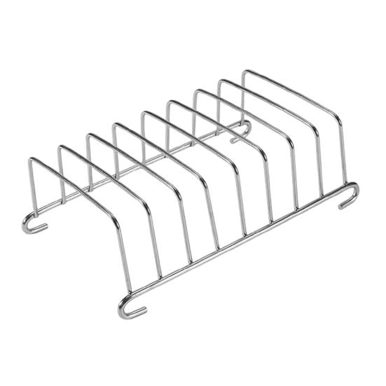 Stainless Steel Bread Rack 8-Slot Toast Holder for Air Fryer Rectangle Toast