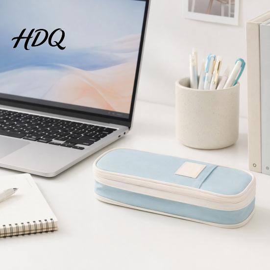 Multifunctional Pencil Case Case Large Capacity Adjustable Bag Retractable Stationery Storage Scratch