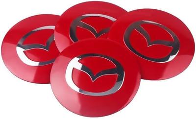 Mazda Automotive Center Wheel Cap Sticker New Wheel Center Cap