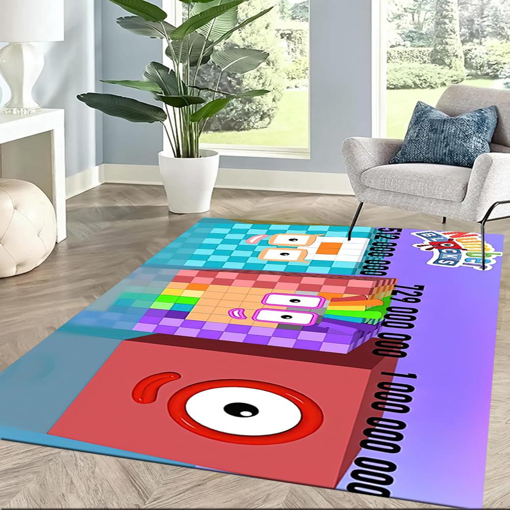 Numberblocks Carpet Design For Living Rooms Hallway Outdoor Bedrooms Antislip Carpet Office Home Decor Perfect Birthdaychristmas Gift Idea
