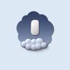 Mouse Pad Cloud Gradient Keyboard Hand Silicone Hand Pad Notebook Desktop Office Anti-skid Pad