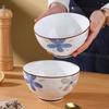 Hegawaya Japanese Ceramic Noodle & Rice Bowl Set