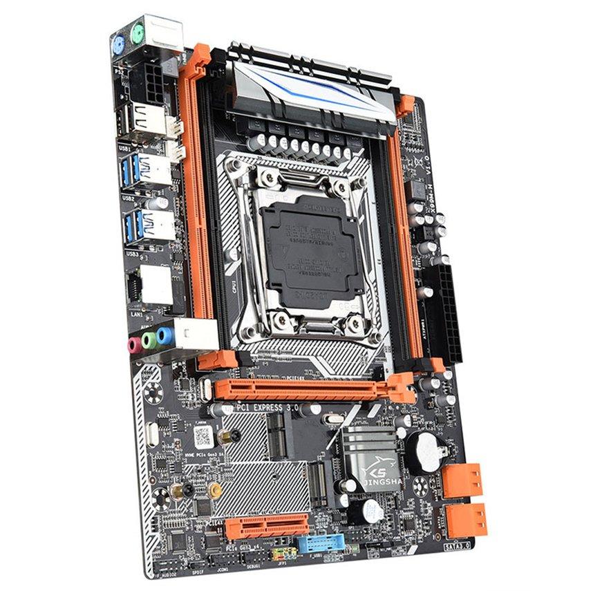 Buy X99MH Computer Motherboard LGA2011 V3/V4 MATX 4*DDR4 Slots M.2