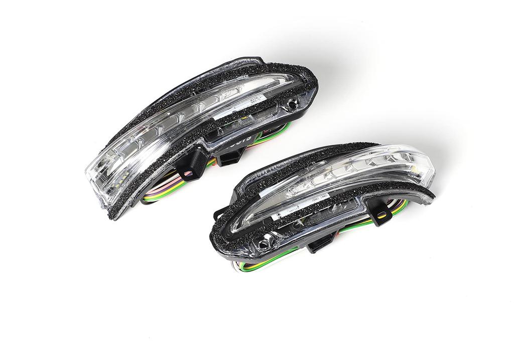 AVEST VerticalArrow Sequential LED Door Mirrors with Flowing Turn Signals (All Chrome) for Toyota Harrier 80/60 Series