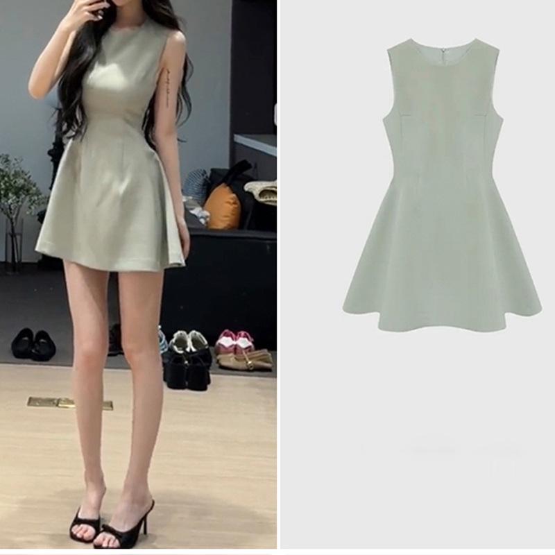 Hepburn Style Slim Black Summer Birthday Dress