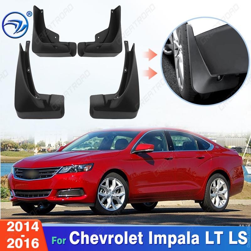 Для Chevrolet Impala LT LS 2014 2015 2016 Брызговики Грязезащитные щитки Крылья Грязеуловители Брызговики Автомобильные Аксессуары 2014-2016