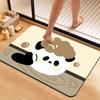 Bathroom floor mat Soft diatom mud Kitchen floor mat Toilet floor mat Quick drying bathroom absorbent floor mat Toilet floor mat