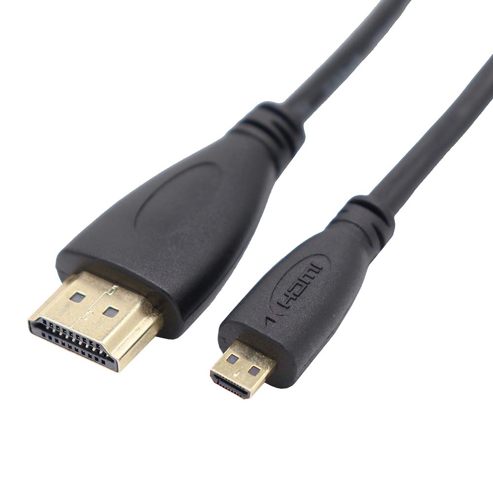 

ViViSun [доступен счет JCT] Высокоскоростной HDMI (мужской) к микро HDMI (мужской) переходной кабель HDMI тип A папа в micro HDMI тип D (микро) мужской