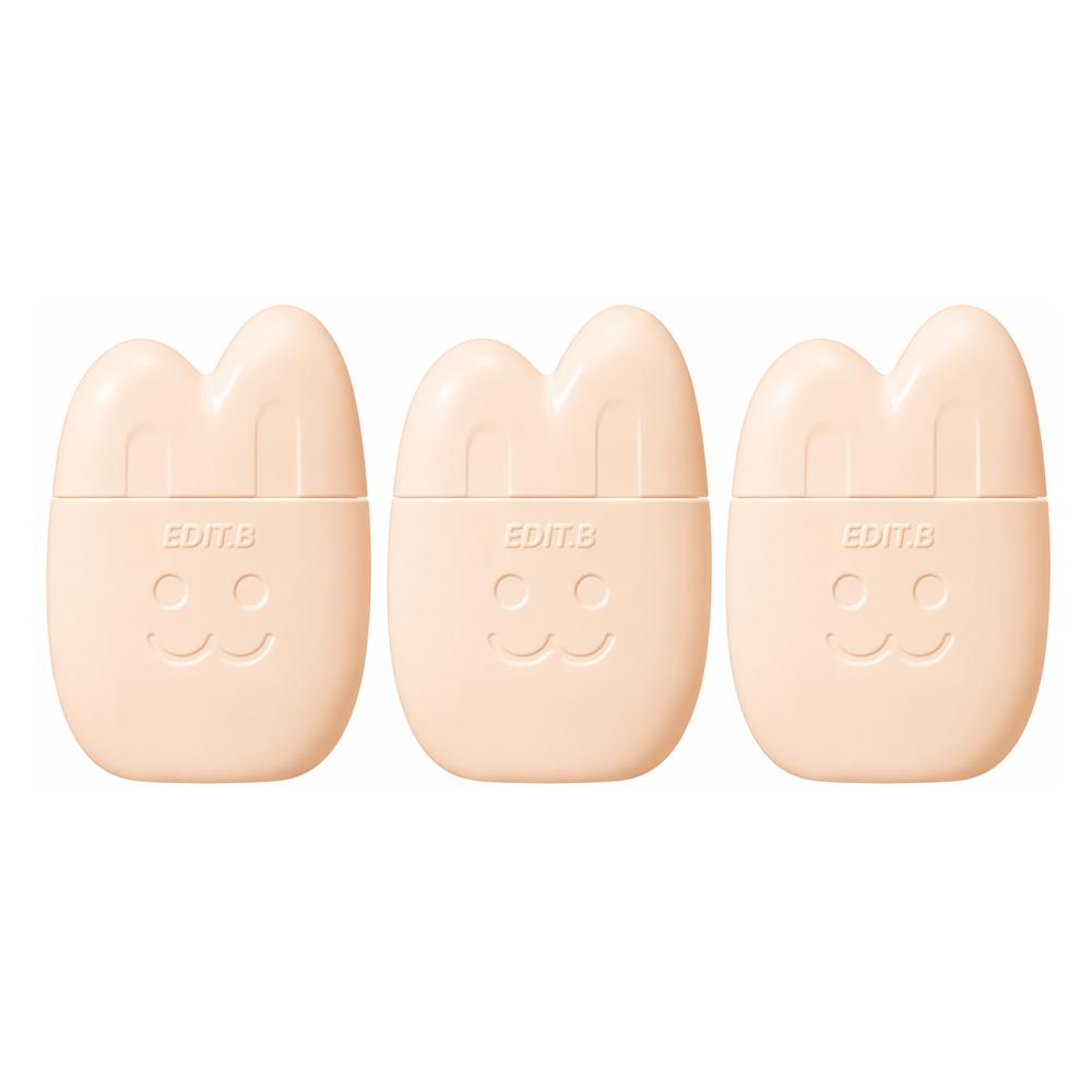 EDIT.B Bare Bunny Tone Filter Sun Cream 30ml (Pink / Purple / Milk White / Nude Beige) (12 Options) - DAISO
