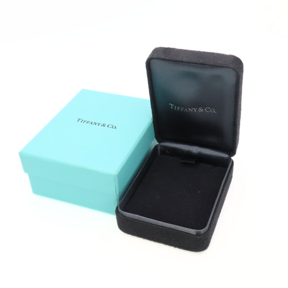 Used TIFFANY&Co. Necklace Return to heart tag K18 white gold/diamond 4.8g Accessories