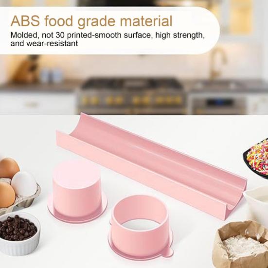 Cake Pop Mold Set with 9-Inch Tray Cake Pop Maker Round Cookie Cutter Baking Molds Kit for Parties Weddings Home Desserts