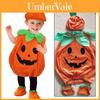 Adorable Kid Halloween Pumpkin Costume Set For Toddler Baby Cosplay Fun
