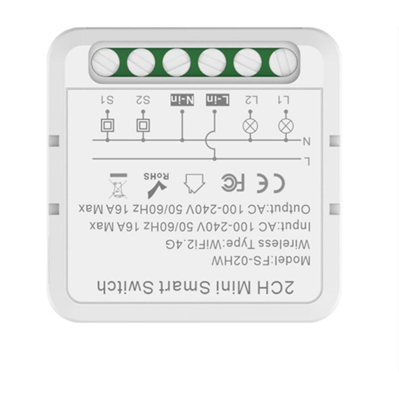 Mini Zigbee Curtain Module Curtain Switch Module TUYA Curtain Module Voice Switch