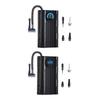 Car Tire Inflator Portable Air Compressors Stable Performance Auto Shut Off Air Pump for Tires for Bicycles Bike Ball