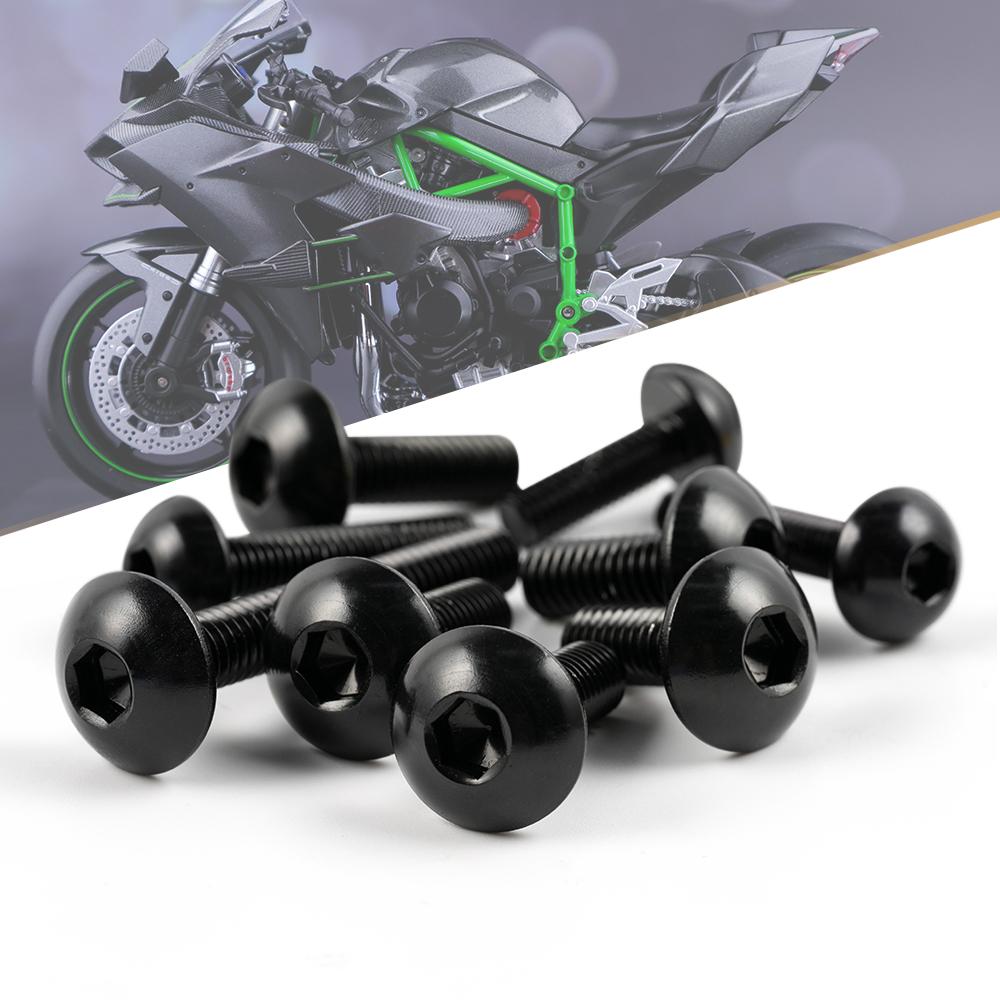 190ks Sada šroubů karoserie motocyklu Šrouby kapotáže pro Honda CBR600RR CBR1000F CBR 600 900 929 954 1000 RR CBR600 F F2 F3 F4 F4i