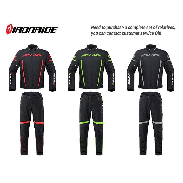 Waterproof Motorcycle Jacket Motorcross Jacket Pants Moto Jacket Windproof Riding Racing Motorbike Clothes With Protective Gear