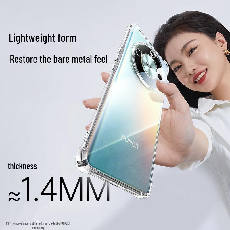 Ugreen Ultra-Thin Airbag Anti-Drop Transparent Phone Case