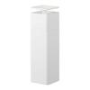 Yamazaki Jitsugyo 5590 One-handed Film Hook Dispenser White Approx. W5.5XD6XH18.5cm Tower Easy Refill Kitchen Dispenser