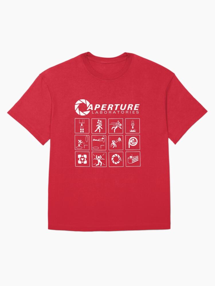 Portal Aperture Science Labs Portal Game Oversized T-Shirt