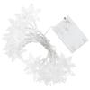 3Meters Snowflake Shaped Light Strings LED Christmas Lights for Home Curtain Party Holiday Decoratio